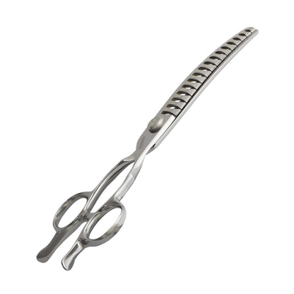 Above Master Pet Grooming 16T Curved Chunker Shears – 7"