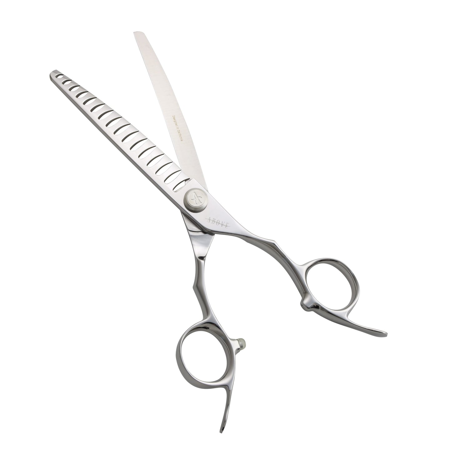 Above Master Pet Grooming 16T Curved Chunker Shears – 7"