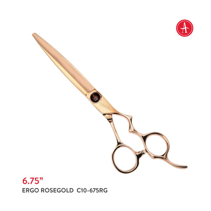 Above Ergo Rose Gold Hair Cutting Shears – 5.5", 6", 6.75"