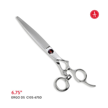 Above ErgoDS Swivel Dual Edge Hair Cutting/Sliding Shears – 5.75", 6.25", 6.75"