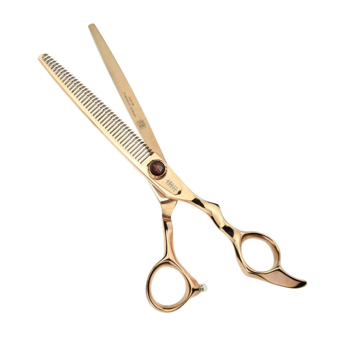 Above Elite Pet Grooming Rose Gold 42T Blending Shears – 7"
