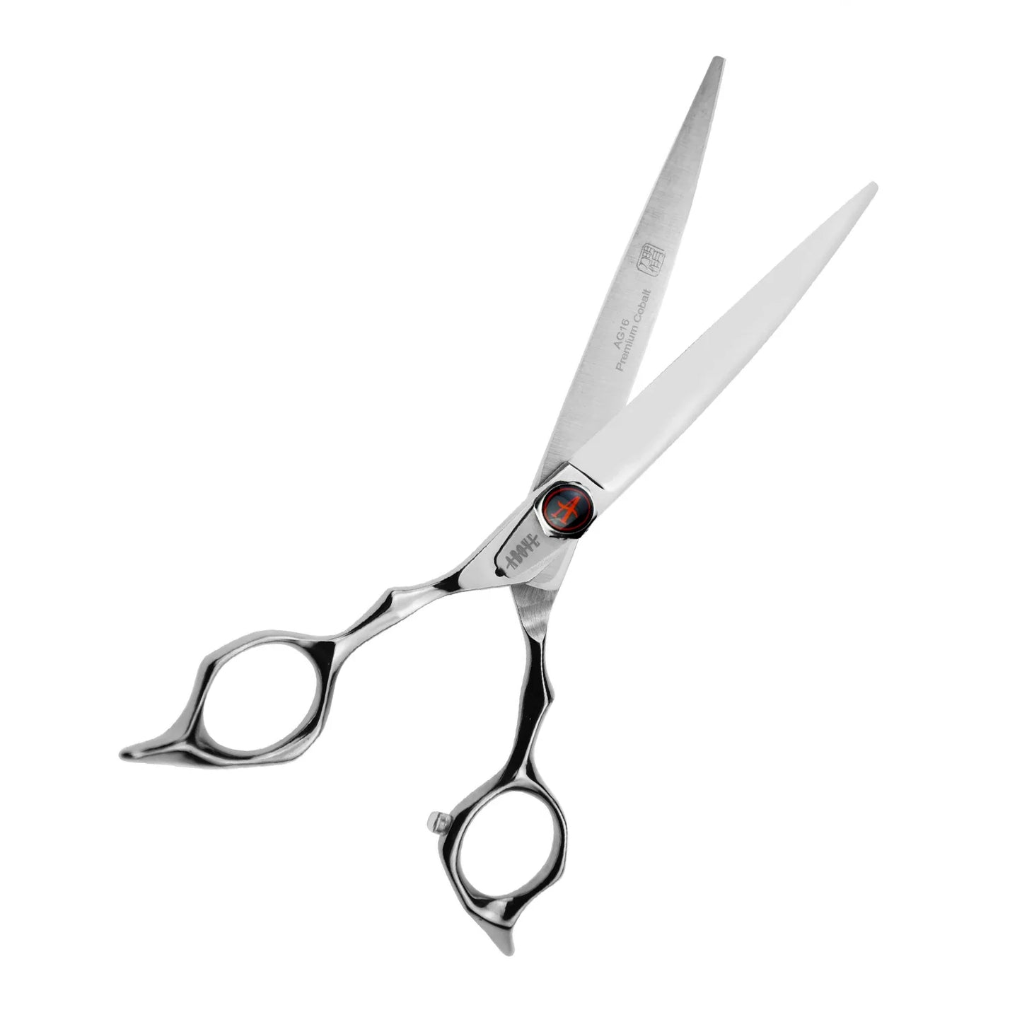 Above Elite Pet Grooming Flipper Radical Curved Lefty Shears – 7.25"