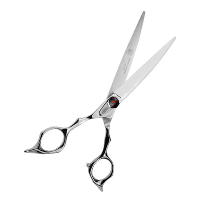 Above Elite Pet Grooming Flipper Radical Curved Lefty Shears – 7.25"