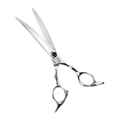 Above Elite Pet Grooming Flipper Curved Shears – 7.5"